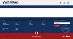 Desktop Screenshot of overtheroadapparel.com