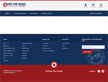 Tablet Screenshot of overtheroadapparel.com
